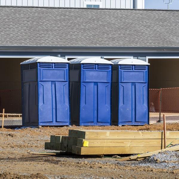 the average cost of renting a job site porta potty is around $-$ per month